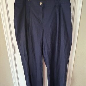 Lane Bryant wide leg trousers